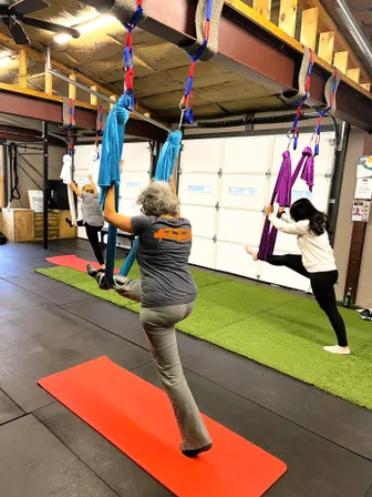 Aerial Fitness class in action — photo 7