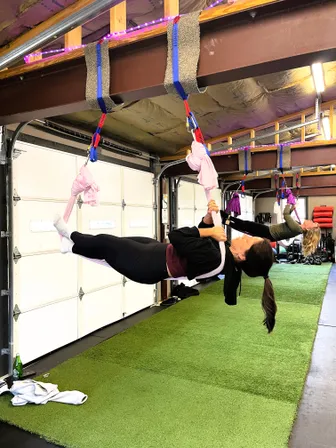 Aerial Fitness class in action — photo 8