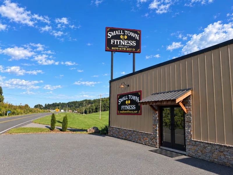 Small Town Fitness studio space in Burnsville, NC