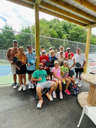 Pickleball class in action — photo 5